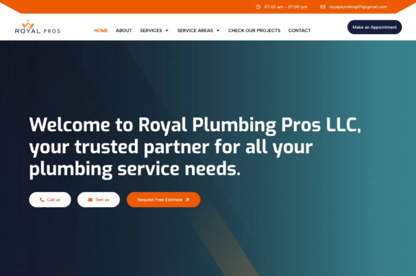 Krijimi i faqes royalplumbingprosohio