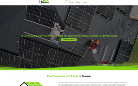 Krijimi i faqes t-solar-de